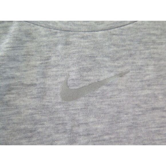 Nike DD0613 073 Women's Sz M Gray Dri-FIT One Luxe Slim Fit Training Tank - Picture 6 of 7
